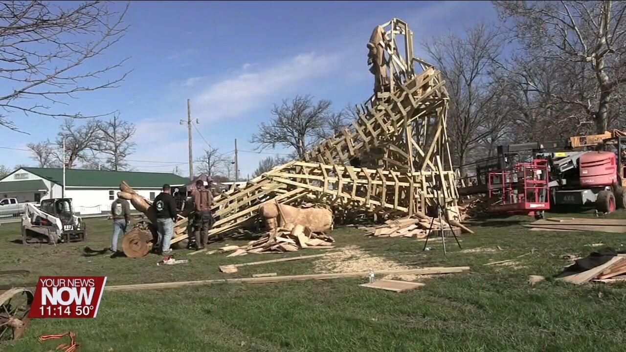 Sasquatch sighting at Mercer County Fairgrounds in Celina